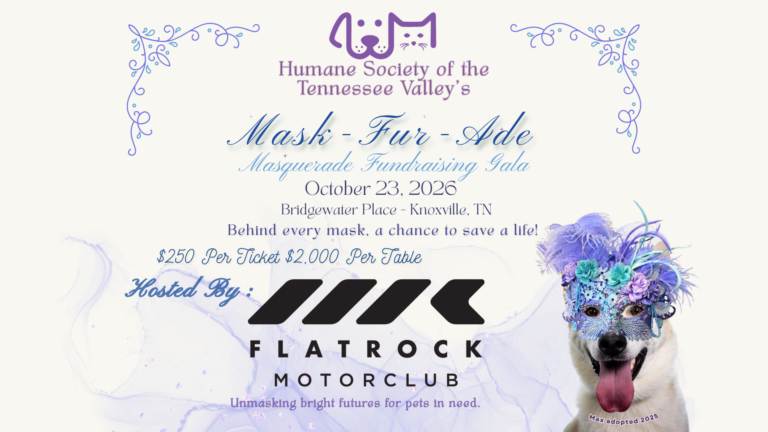 Mask-Fur-Ade Gala: Tickets Now Available!